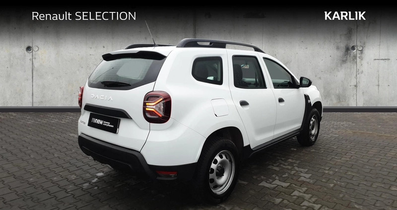 Dacia Duster cena 67700 przebieg: 21430, rok produkcji 2022 z Bartoszyce małe 352